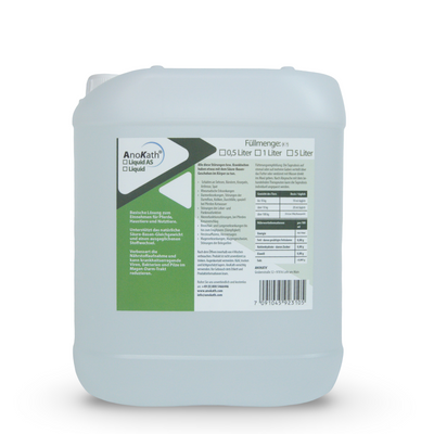 AnoKath® Liquid Kanister aus hellem Kunststoff mit Etikett (5 l)