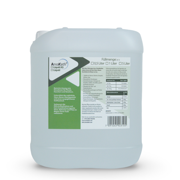 AnoKath® Liquid Kanister aus hellem Kunststoff mit Etikett (5 l)