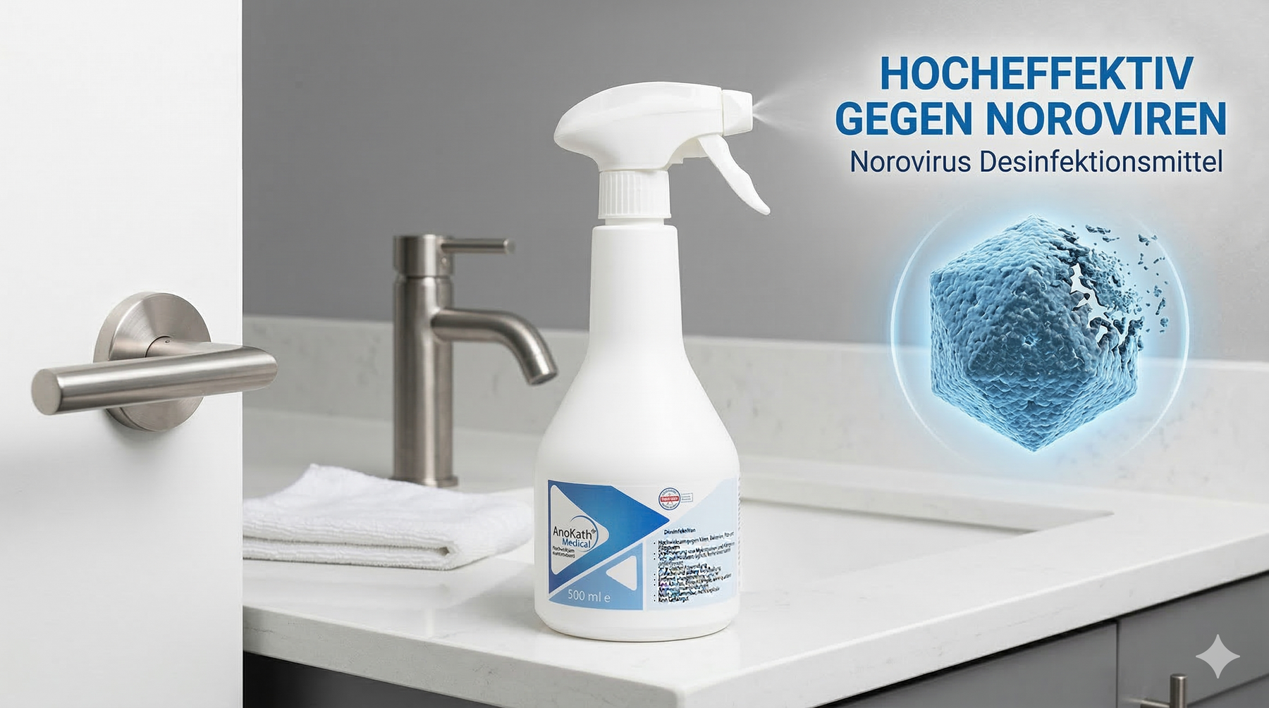 Desinfektionsmittel gegen Norovirus | Anokath Medical