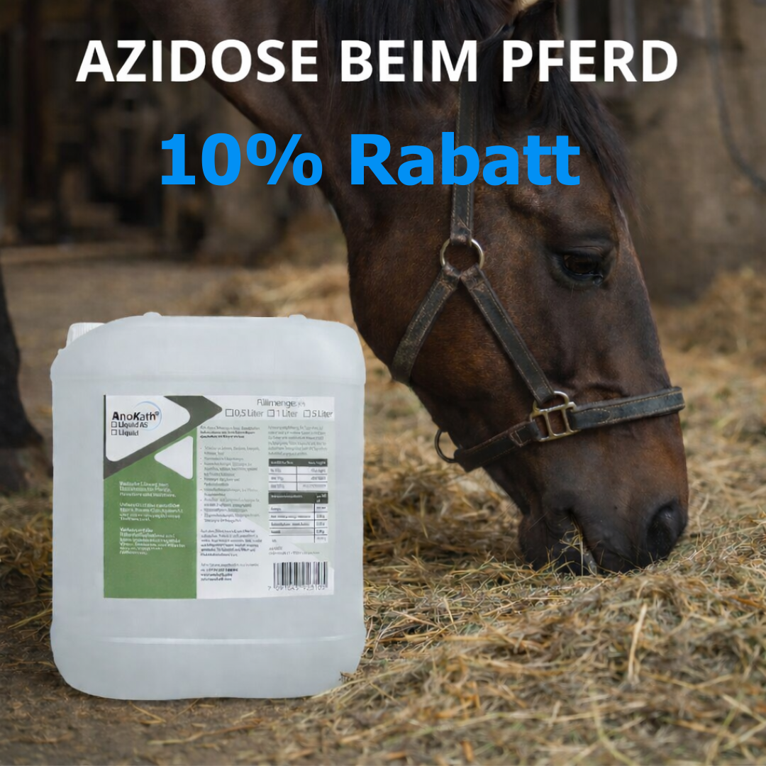 10% Rabatt Azidose beim Pferd