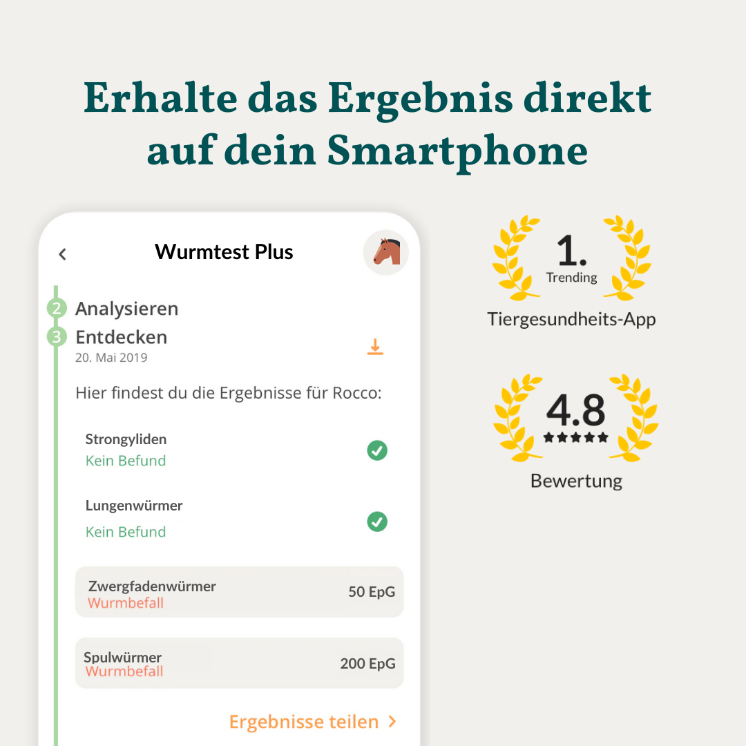 Wurmtest Plus Pferd