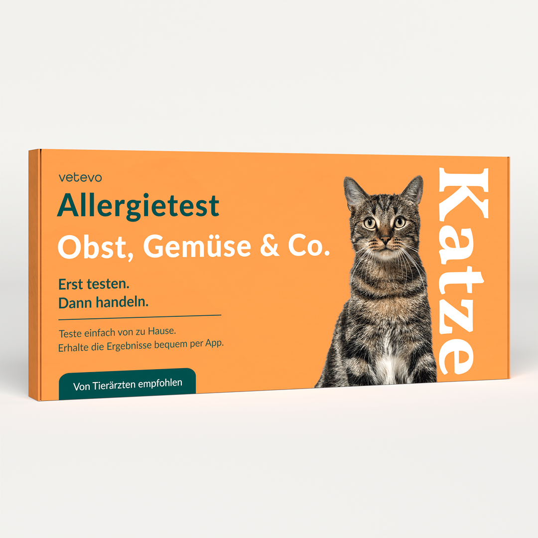 Test d'allergie - Légumes, céréales & co. Chat