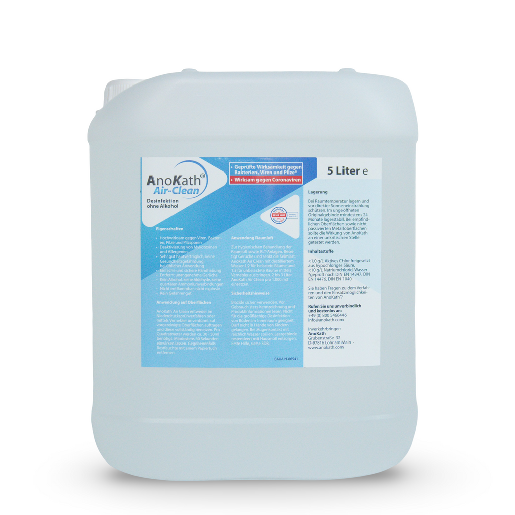 Auto desinfizieren: AnoKath Air-Clean – ohne Ozon schnell & geruchsarm