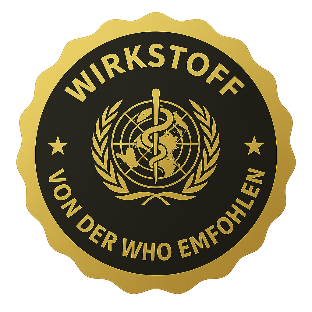 Wirkstoff von der WHO empfohlen