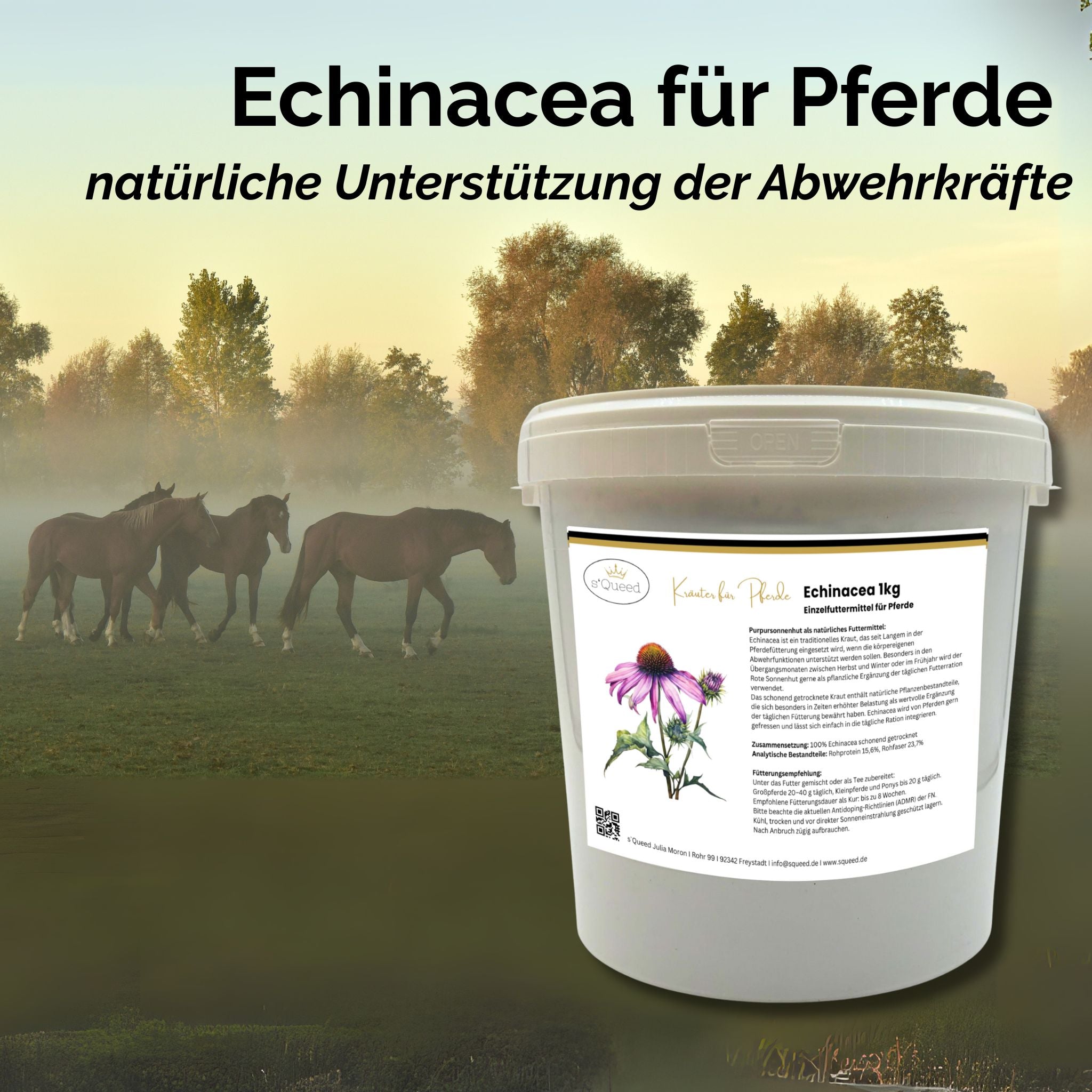 Échinacée pour chevaux 1 kg