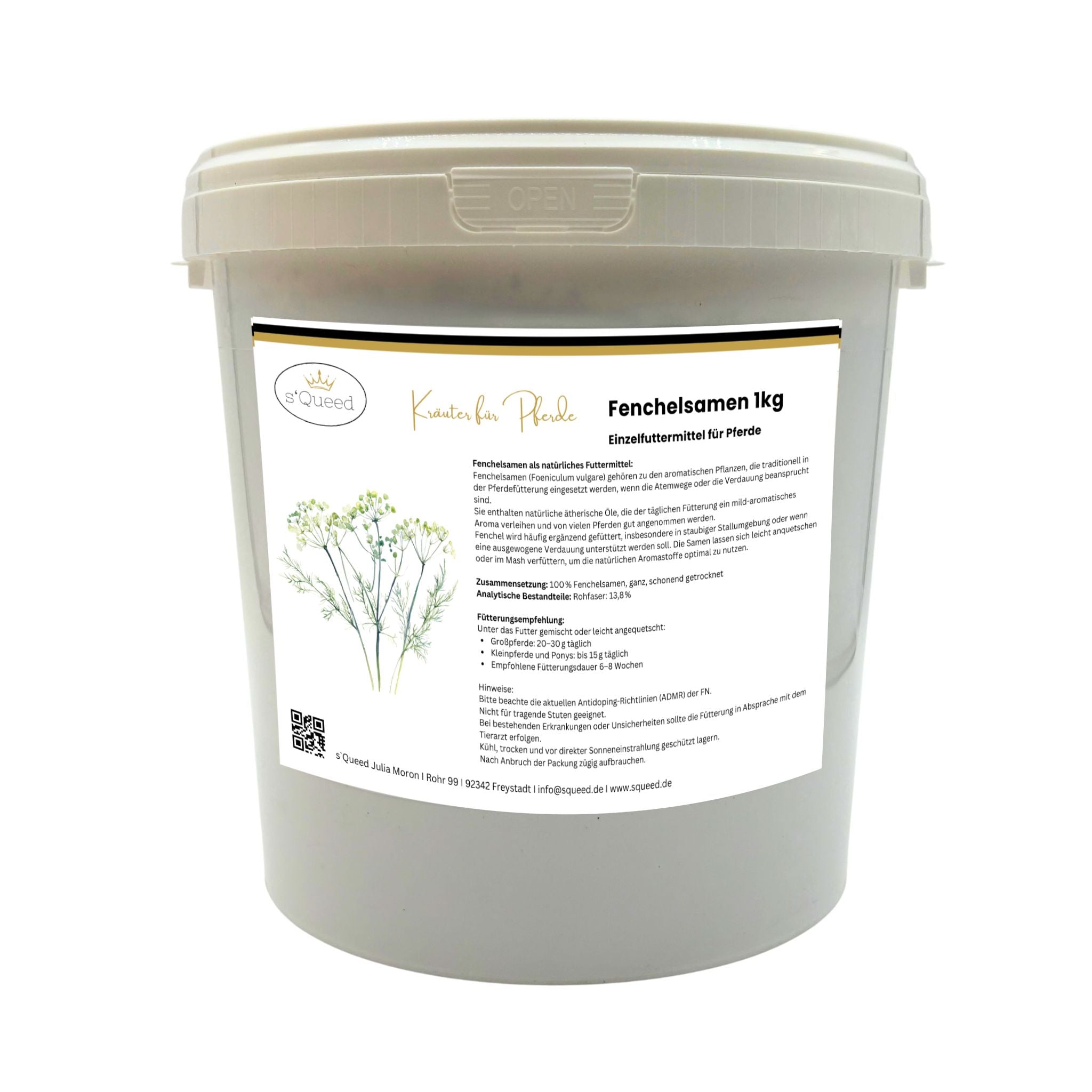 Fenouil pour chevaux 1 kg