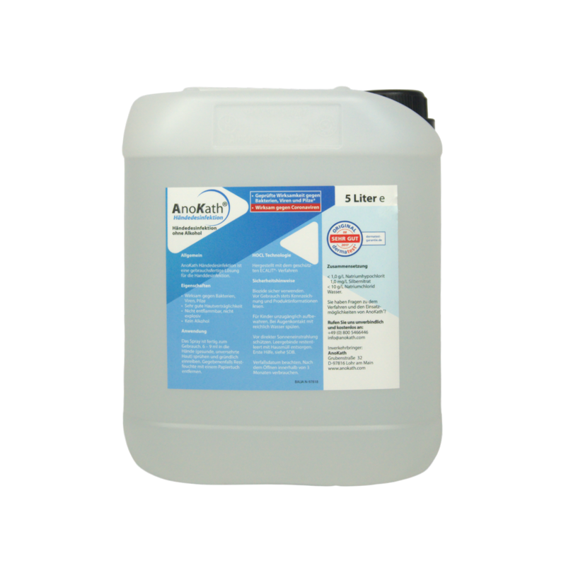 AnoKath® Handdesinfectie – Alcoholvrije bescherming voor hygiënische handen