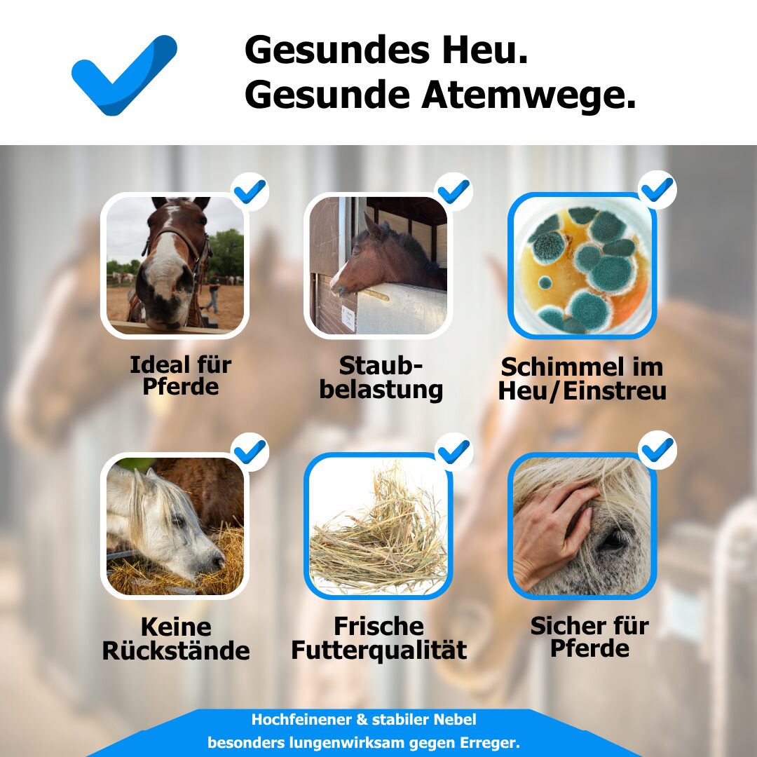 Heu desinfizieren mit AnoKath® heuSan Konzentrat – Produktflasche