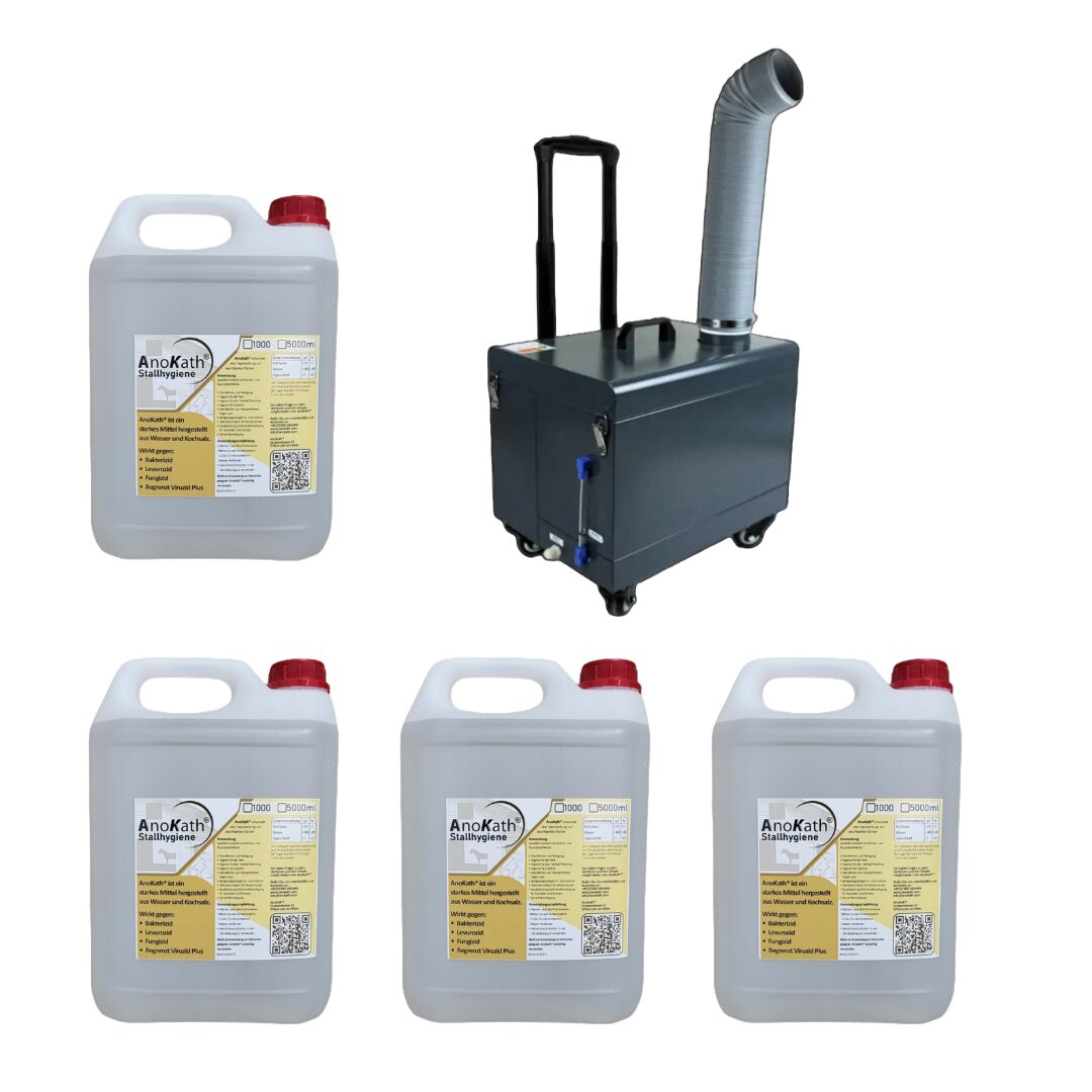 Inhalator mit Nebeldusche – Vernebelung für die Tierinhalation