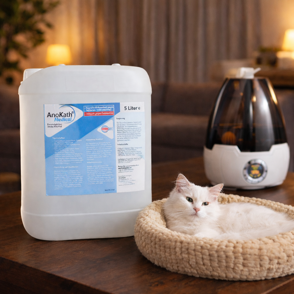 Katzenurin Geruch entfernen – AnoKath® Medical für Raum & Oberflächen