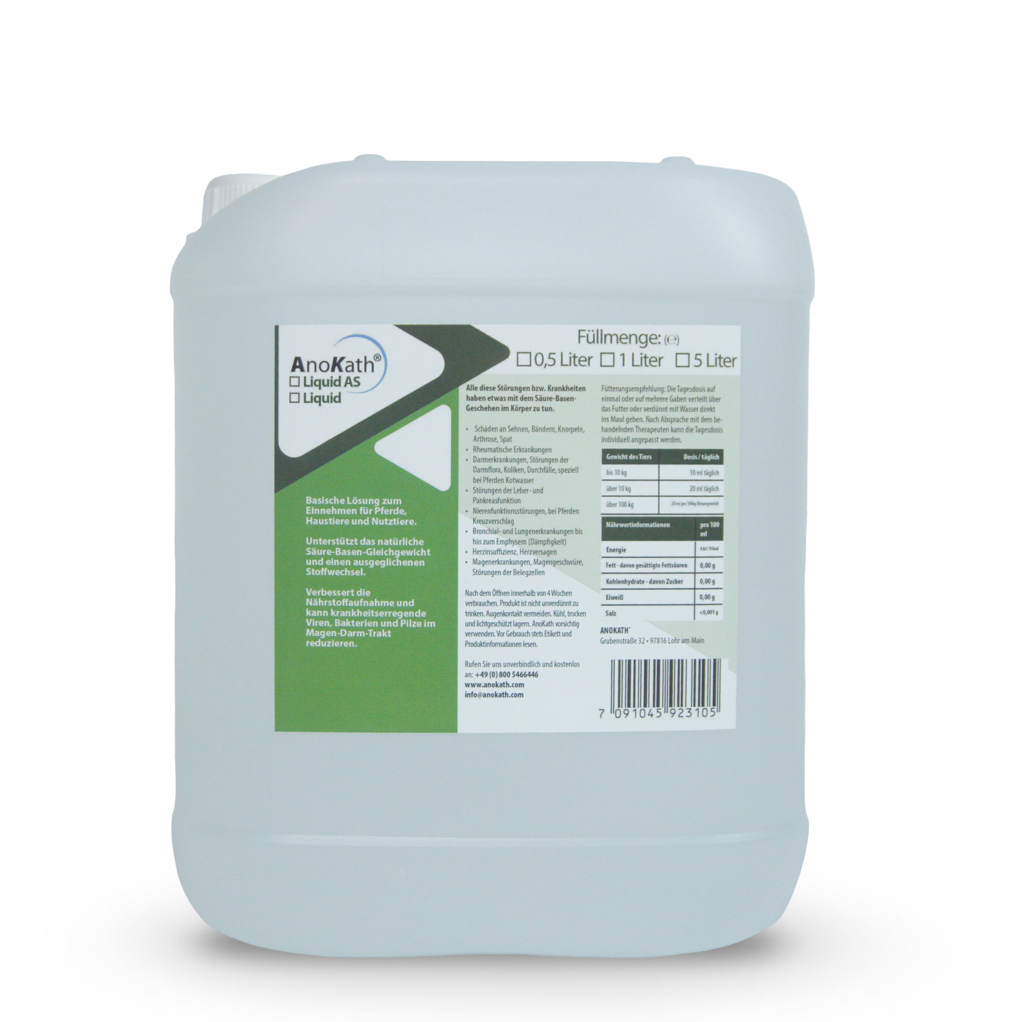 AnoKath Liquid – Stoffwechsel & Säure-Basen-Balance beim Pferd