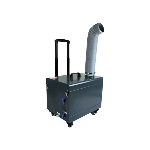 Nebeldusche, solevernebler, Sole Vernebler für Pferde, Ultraschallvernebler Pferd