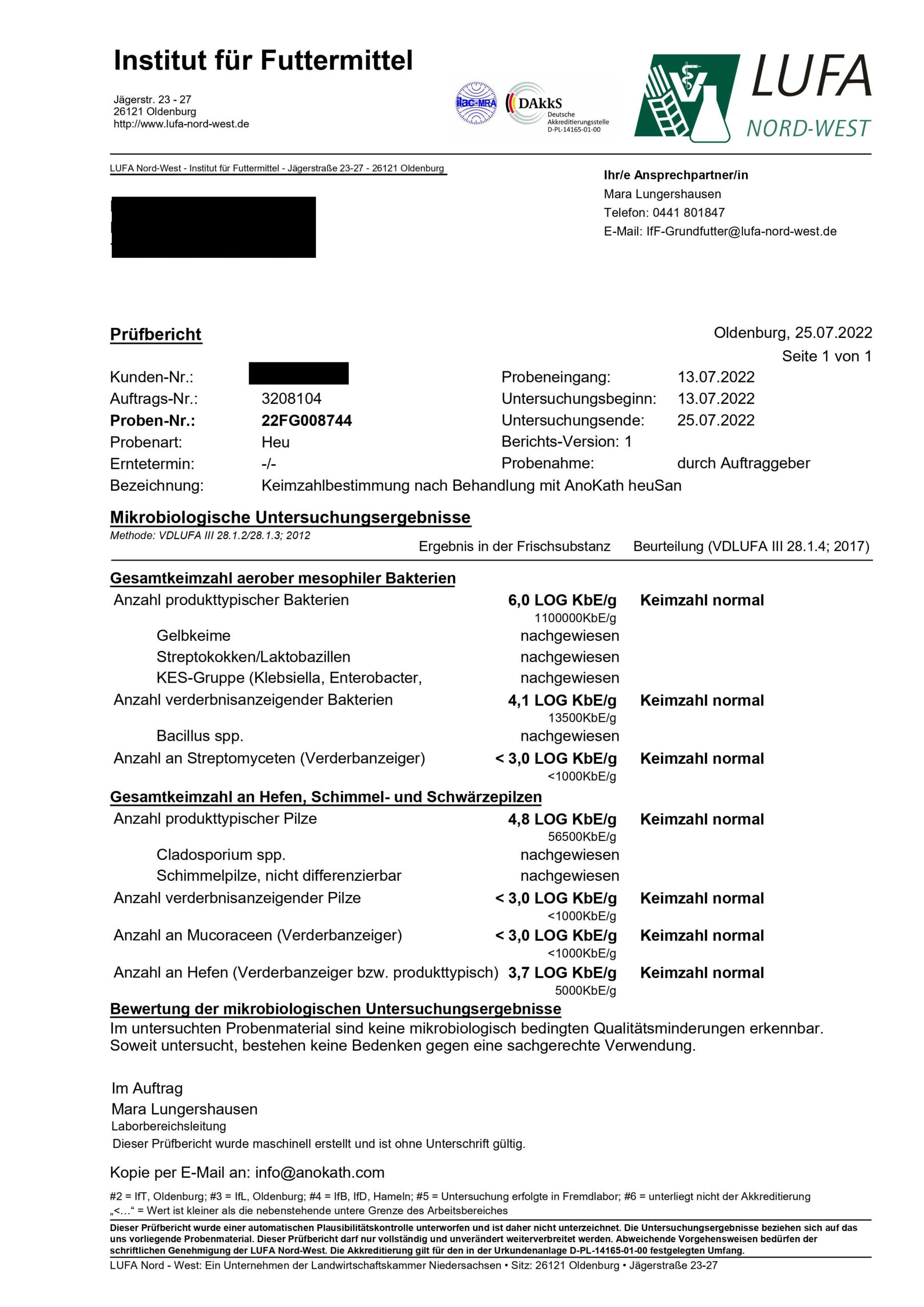 Heu Desinfizieren AnoKath® heuSan Anwendungsfertig