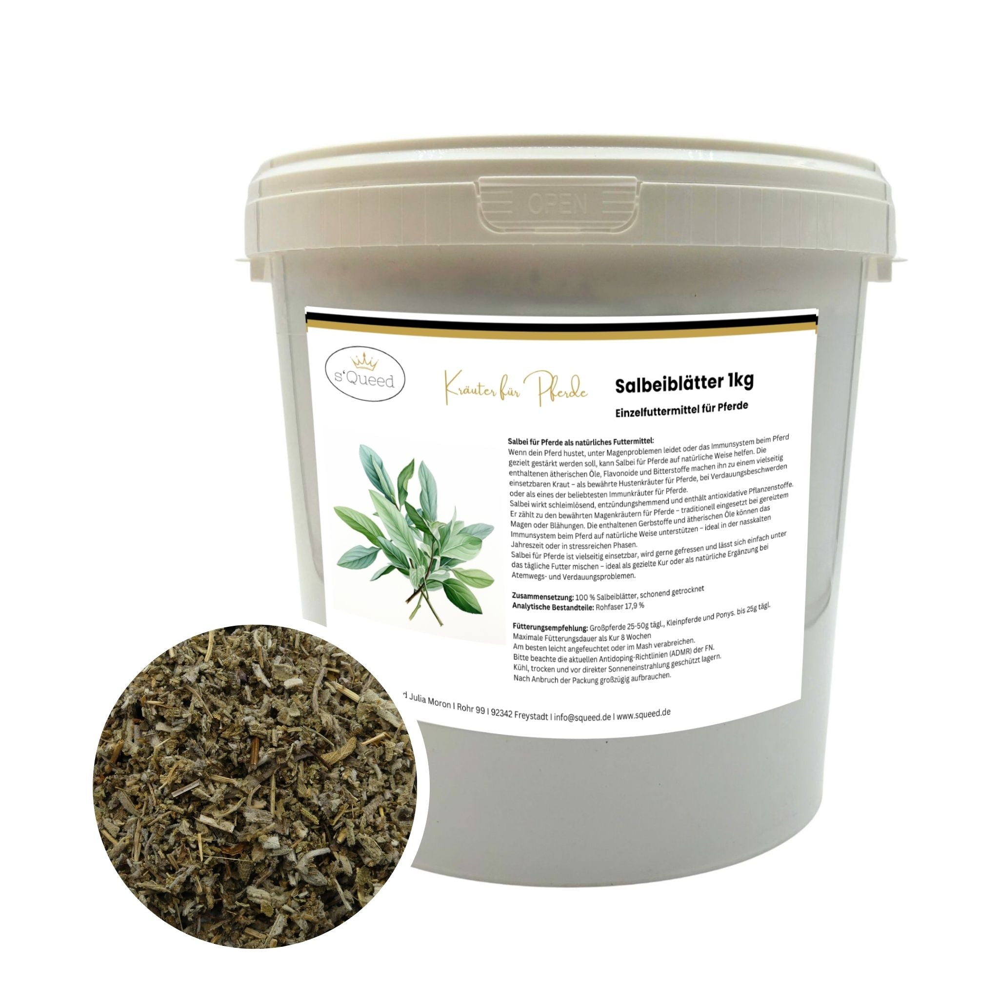 Sauge pour chevaux 1 kg