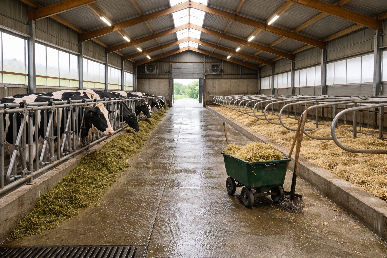 Stallhygiene bei Rindern & Kühen