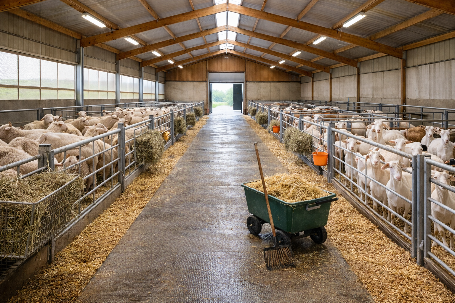 Stallhygiene bei Schafen & Ziegen