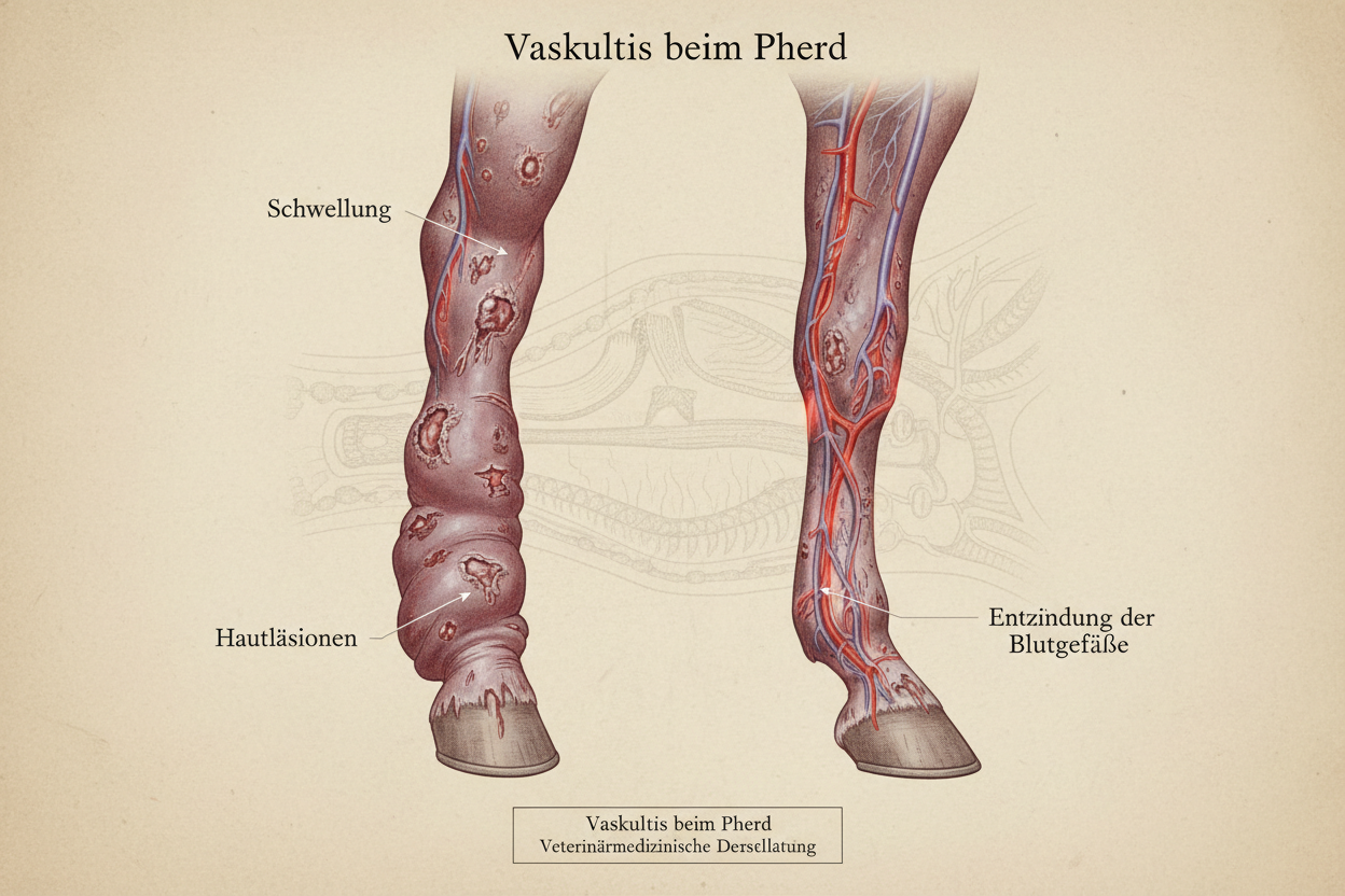 Vaskulitis beim Pferd – Pflege und Hygiene bei betroffenen Beinpartien