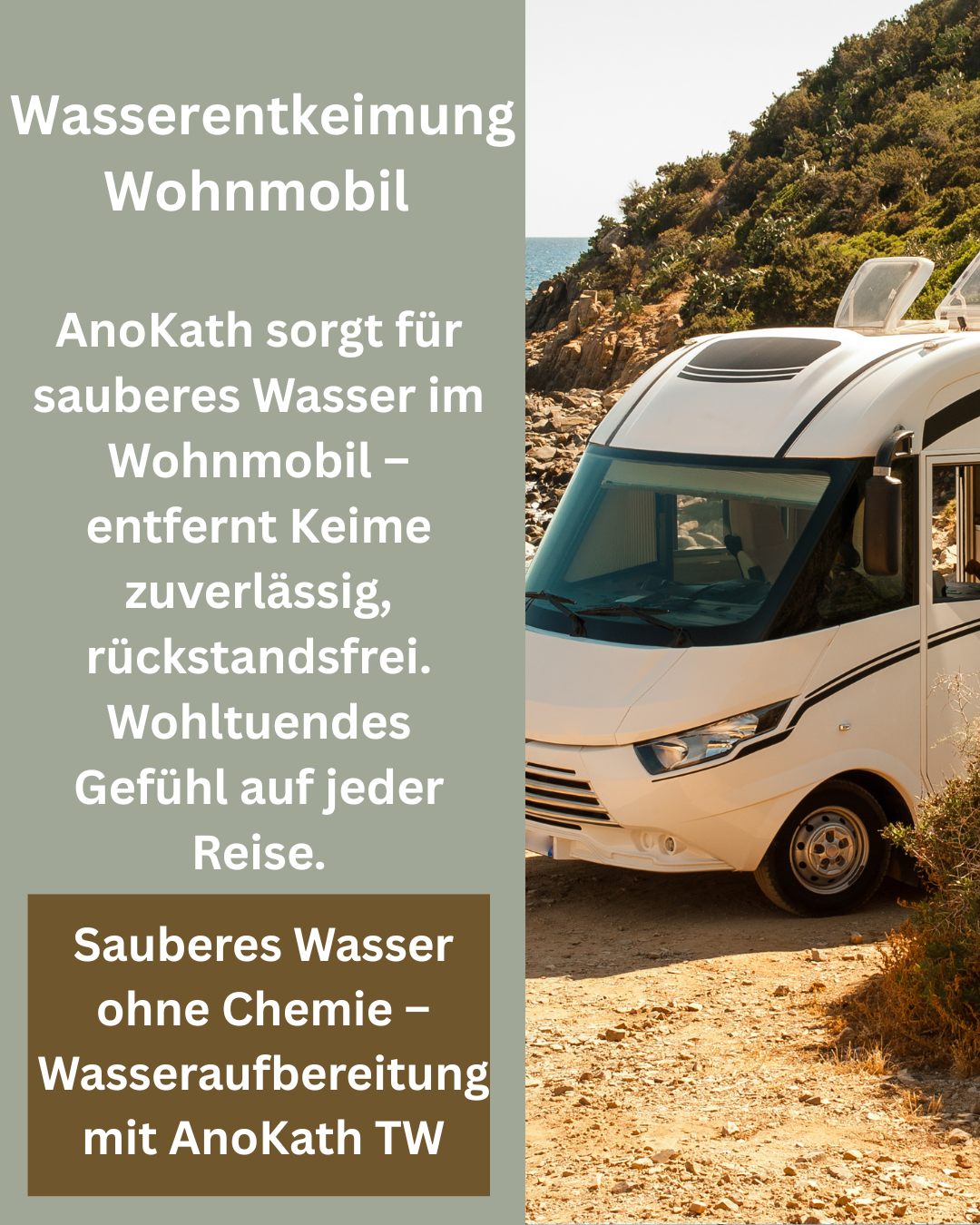 Wasserentkeimung Wohnmobil