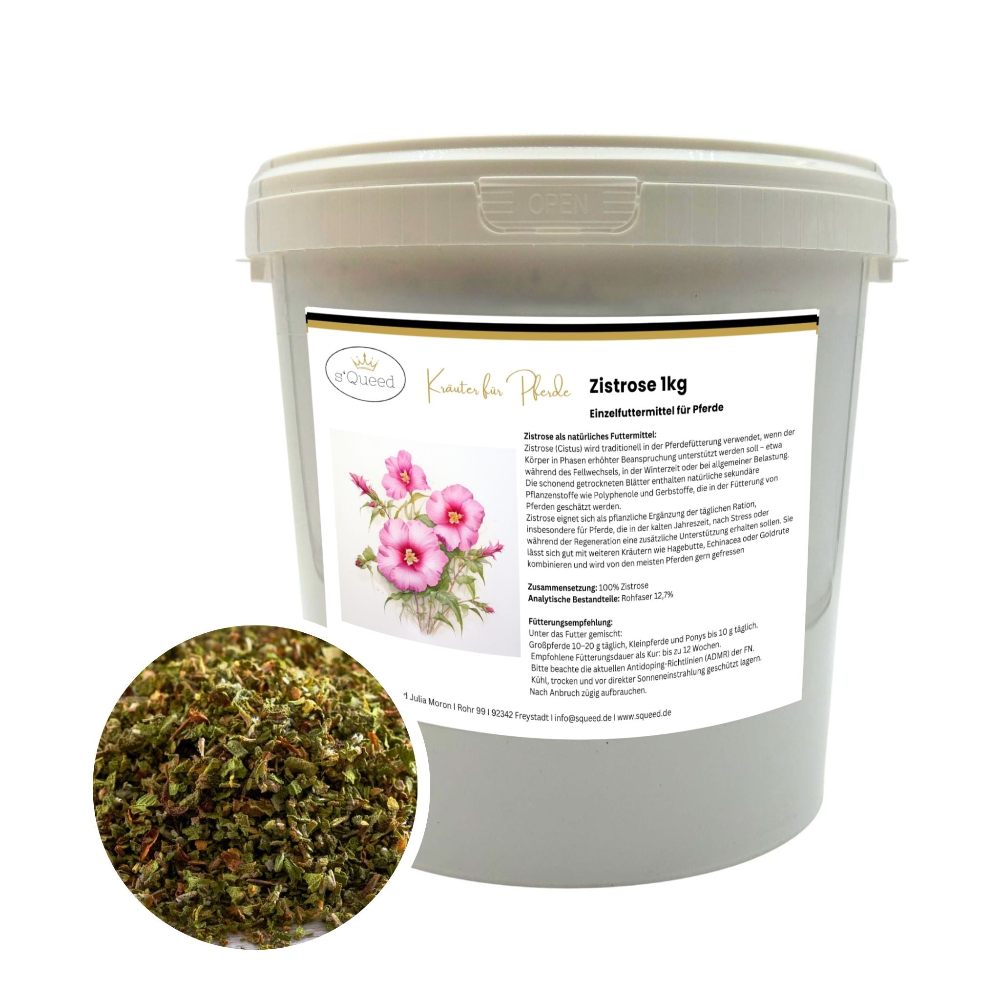 Ciste pour chevaux 1 kg