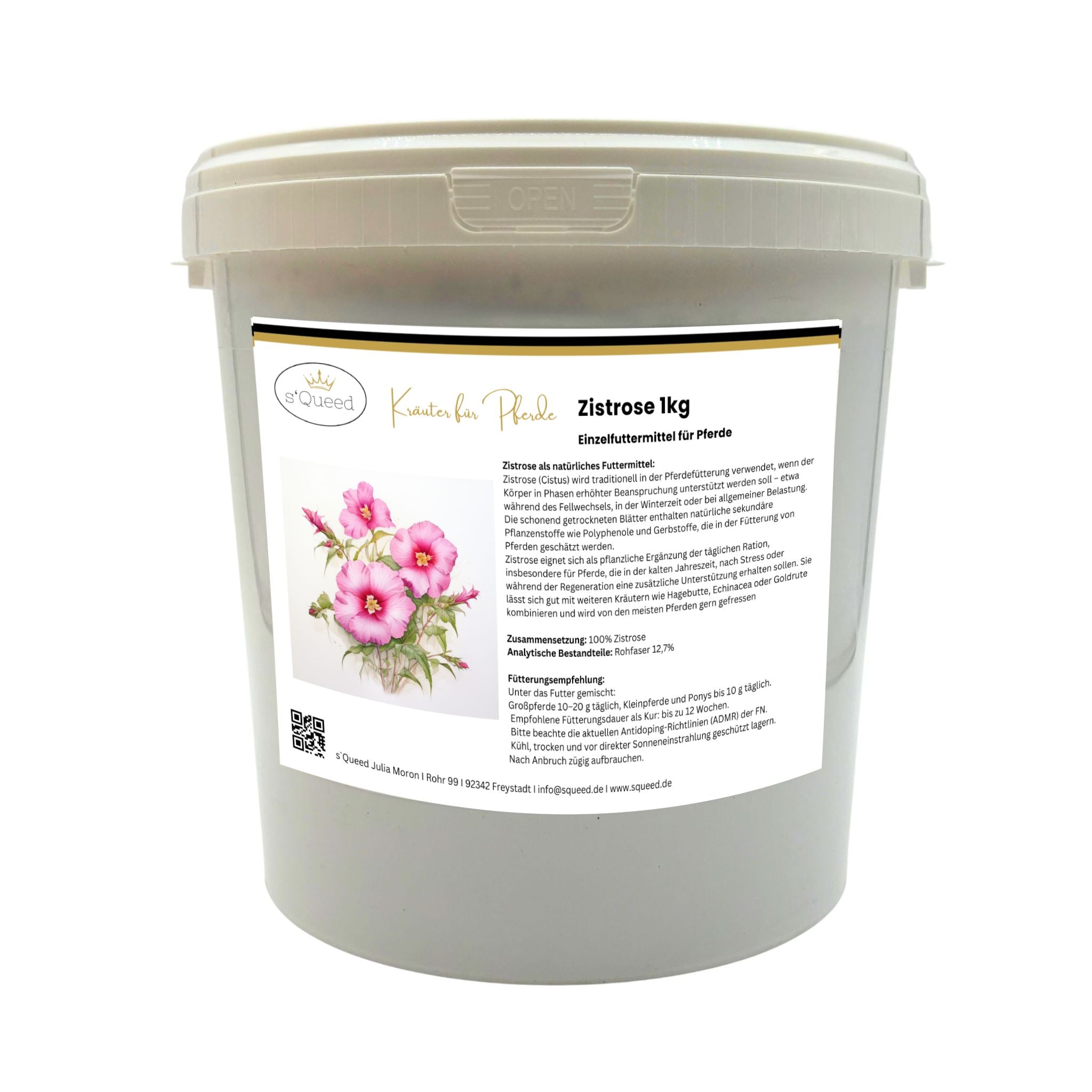 Ciste pour chevaux 1 kg